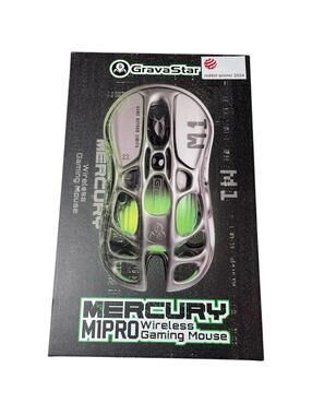 GravaStar Wireless Gaming Mice Mercury M1 Pro Lightweight Magnesium - New